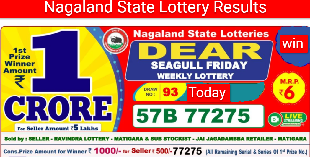 Nagaland State Lottery Sambad Result Update